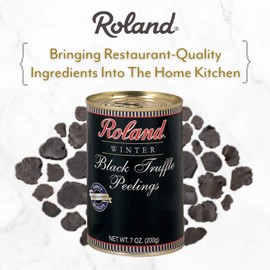 Roland Foods Himalayan Black Truffle Peelings, Specialty Imported Food, 7 Ounce Can, Pack of 1