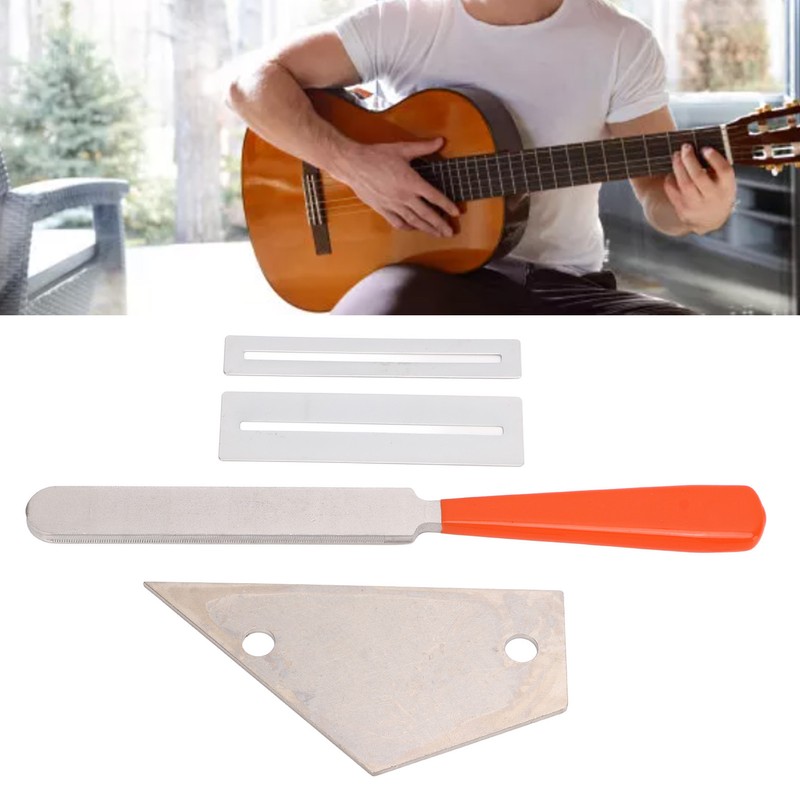Guitar Repairing Tool Set with Storage Bag File Guitar String