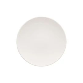 Villeroy und Boch For Me Frühstücksteller, 21 cm, Premium Porzellan, Weiß