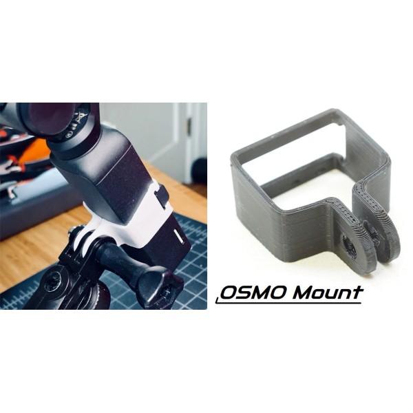 Generic GoPro Style Mount for DJI Osmo Pocket Camera Gimbal