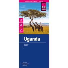 Reise Know-How Landkarte Uganda (1:600.000): reiß- und wasserfest (world mapping project)