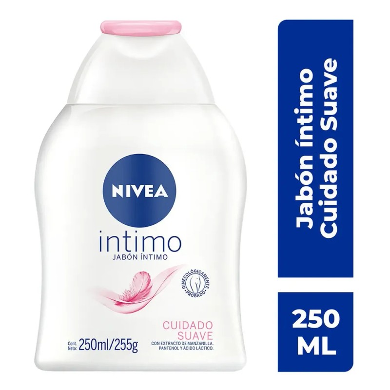 Nivea Jabón Líquido Íntimo Cuidado Suave 250ml