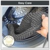 Emma Barclay Noodle Soft Touch Non-Slip Bathroom Rug in Graphite