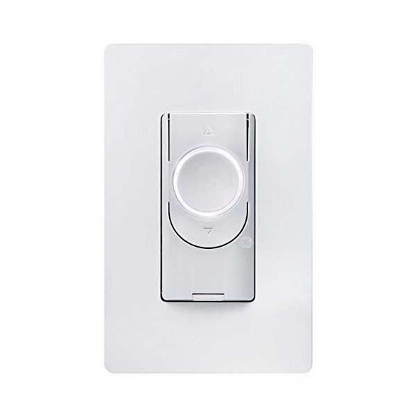 GE Smart Smart 2-amp Multi-location White Wi-Fi Compatibility Touchless Residential Light Switch with Wall Plate