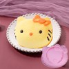 Yedadone 6 Inch Cute Cat Silicone Fondant Cake Mold -