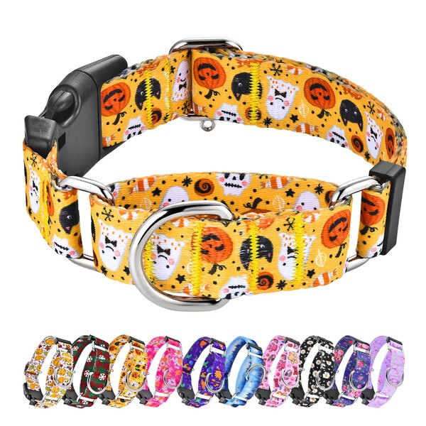 Hikiko Martingale Collar for Dogs with Buckle for Small Medium