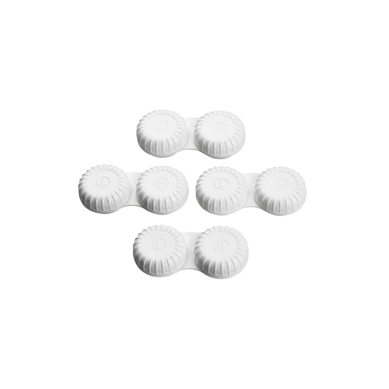 EYE DISCOVER Antimicrobial Glasses Case, Premium Case with Leak-proof Screw