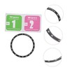 TEHAUX Smartwatch Bezel Ring Protector Metal Bezel Cover for Watch