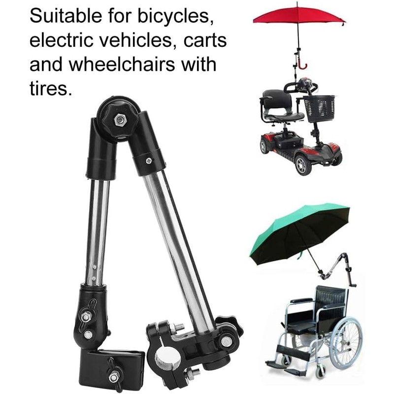 Umbrella mounting Bracket, Adjustable Umbrella mounting Bracket, no Wrench can