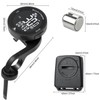 Lurowo Bike Computer Wireless, 24 Function IPX67 Waterproof Bike Speedometer