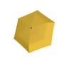 doppler Pocket Umbrella Fibre Havana Plain, yellow, Pocket umbrella super