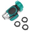 QWORK Garden Hose Shut Off Valve, Leakproof, Set of 2,