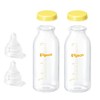 Pigeon Baby Bottle 6.8 fl oz (200 ml) Set, Transparent,