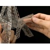 Eiffel Tower - 1/1000 Stainless Steel Scale Model by Aerobase