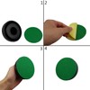Kasteco 6 Pack Self Adhesive Air Hockey Mallet Felt Pads,