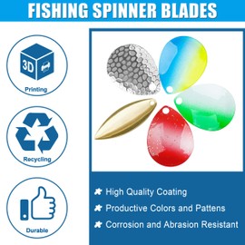 Fishing Lure Making Supplies Kit Walleye Spinner Rigs Kit, 146pcs Catfish Rig Fishing Tackle Making Supplies Spinner Blade Clevis Hooks Fishing Bead Chain Swivels Weights for DIY Fishing Rigs