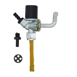 Fuel Tap Switch for Simson S51 50, SR50/60/80, MZ ETZ125/150/250/251, KR51/1 KR51/2, Fuel Tap with Brass Strainer and Water Bag