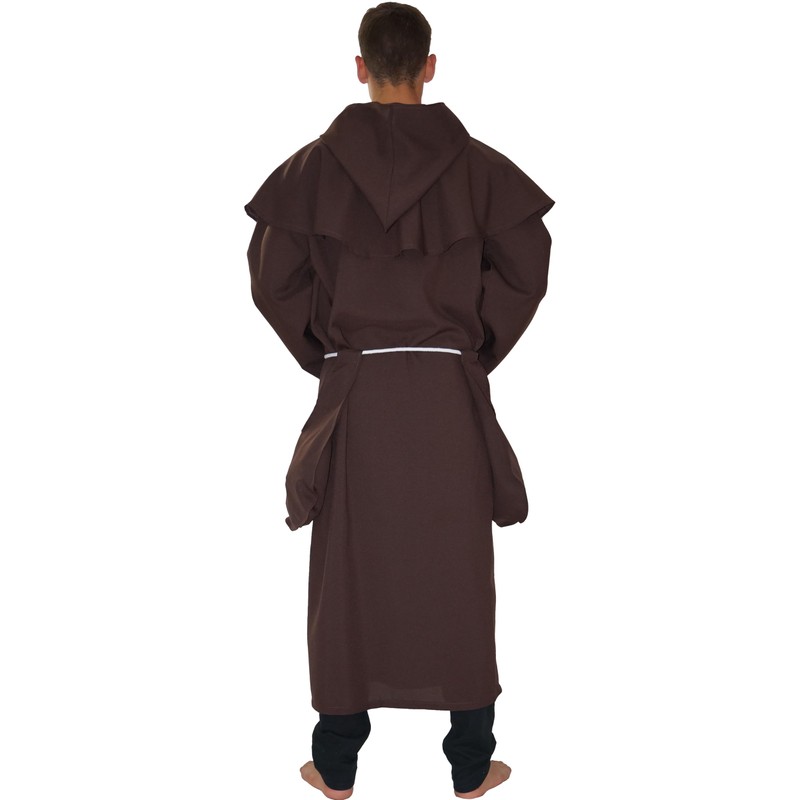 Maylynn 14109 – Medieval Monk Costume, Men's Monk's Robe, 3-Piece
