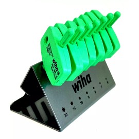 WIHA 7PC WING HANDLE TORX PLUS SET EDP#36592 W/METAL STAND - NEW!