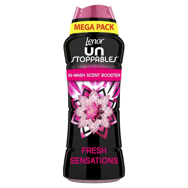 Lenor Unstoppables In-Wash Scent Booster  570g, Fresh Sensations, Non-Stop Freshness Up To 12 Weeks In Storage