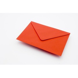 C6 (114x162mm) Poppy Red 100GSM Envelopes (Pack of 25,50,100,250,500,1000)