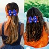 2pcs 4th of July Hair Bows for Girls, Red Blue