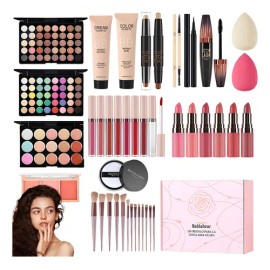 Kit De Maquillaje Completo Set Combinado Regalo Principiante