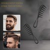 Flomiara Herren-Haarstyling-Set, Haarkämme, breite Zahnstruktur, Quiff, Pompadour, Unterschnitt, geeignet für