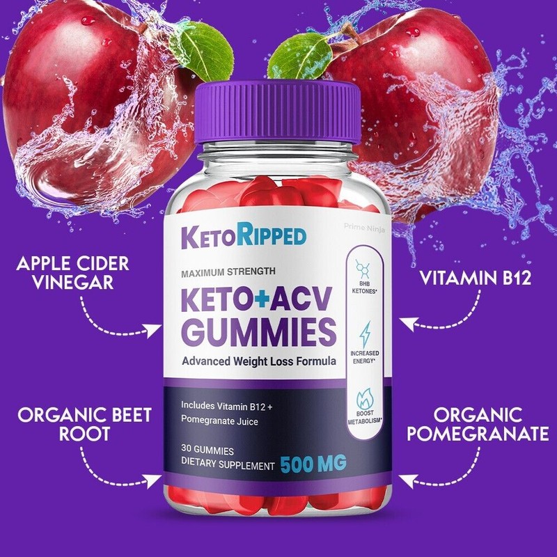 Keto Ripped ACV Gummies, Keto Ripped Gummies Maximum Strength (3