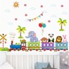 WOHAHA Wall Sticker, Jungle Animals, Stylish, Train Stickers, Balloons, Tropical