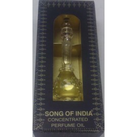 SONG OF INDIA CONCENTRATED PERFUME OIL PRECIOUS SANDAL HANDBLOWN GLASS BOTTLE