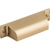 Top Knobs Barrington Channing 2 3/4" Center Cup Pull Finish: