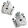 TRQ Rear Brake Caliper Set Compatible with 2003-2008 Mini Cooper