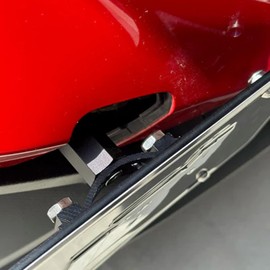 JDM Style Drill-Free Front Bumper Tow Hook License Plate Mount Relocator Bracket fit for Subaru BRZ WRX STi Forester Impreza for Scion FRS for Toyota 86 Stainless Steel Holder