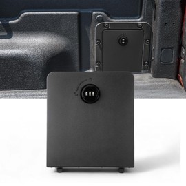 ISINFLASH Bed Storage Bin Cover with Code Lock Compatible with Ford Maverick 2022-2025 Accessories, Code Lock Design Bin Cover for 2022 2023 2024 2025 Maverick