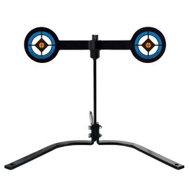 Do-All Outdoors - Heli Handgun Spinner Steel Target, Rated for .38 - .45 Caliber