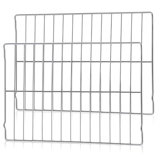 Zonon 2 Pcs Oven Racks Replacements 304 Stainless Steel 24-3/16