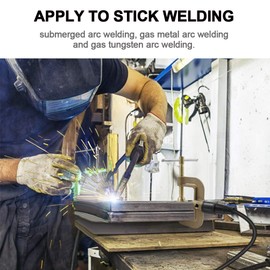 H HZXVOGEN Welding Ground Clamp, 400Amp Heavy Duty Earth Clamp for TIG MIG Stick Welder Machine, G Styles Solid Brass 1.65lbs