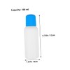VORCOOL 4 Pcs Fill Envelope Shape Moisturizing Bottles Small Glue