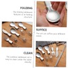 LIFKOME 1 Set Folding Picnic Tableware Portable Stainless Steel Cutlery