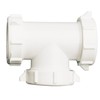 Plumb Pak PP55-6W 3-Way Drain Coupling Tee with Reducing Washer,