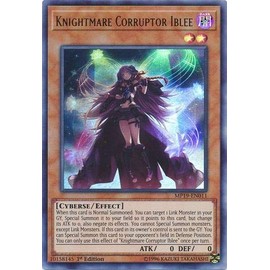 Yu-Gi-Oh! - Knightmare Corruptor Iblee - MP19-EN011 - Ultra Rare - 1st Edition - 2019 Gold Sarcophagus Tin Mega Pack