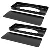 QKNOSM 2 stampi per torte con fondo di sollevamento, antiaderente,