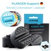 PLANGER® Car Jack Rubber Pad, Power Pad + 4 Valve