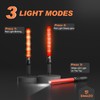 SIMAZO 4 Pack Traffic Wand, 21 Inch Traffic Control Wand