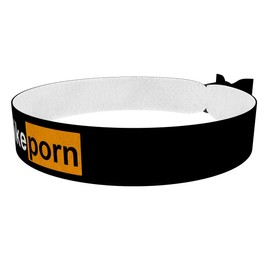 Bikeporn Stoffarmband - Handgemacht für Motorradfahrer & Mopedgangs - Verstellbar & Wasserfest - Fullsend Design - Unisex Armband für Damen & Herren - Freundschaftsarmband - Festival Accessoire