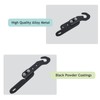 Teurroie Adjustable Easy Door Latches Booster Vent Extender for UTV