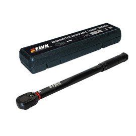 EWK 3/8-inch Drive Click Torque Wrench 10-80 ft-lbs (13.6-108.5 Nm) for Bicycle, Small Bolts, Electronic Equipment, Precision Instruments