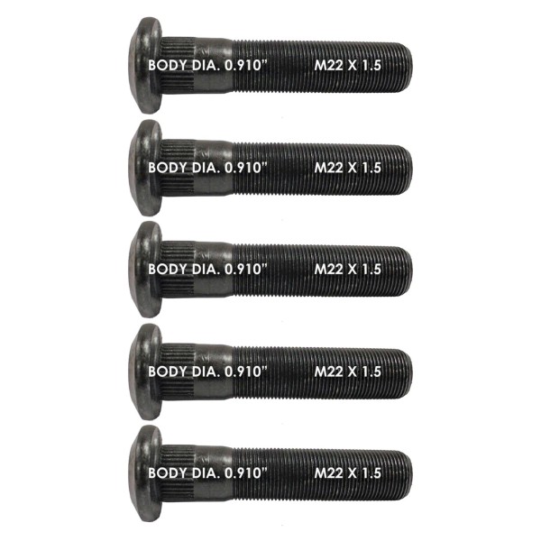 Automann Wheel Stud 201.6040 E-10215, R0010215, 102188, WE10215 (Pack of