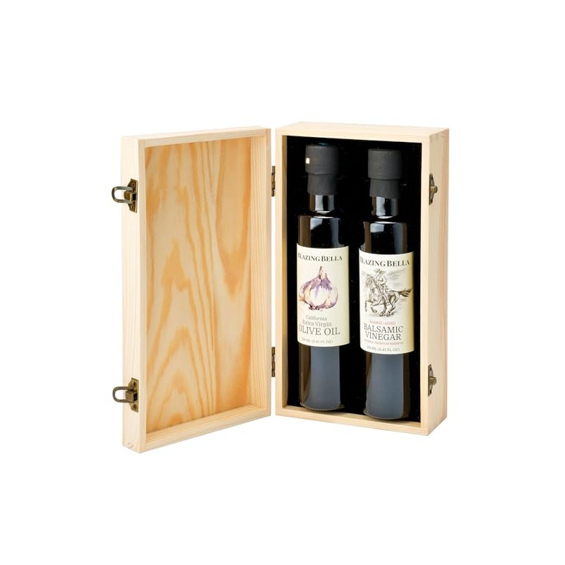 Blazing Bella Olive Oil and Balsamic Vinegar Two Bottle Gift